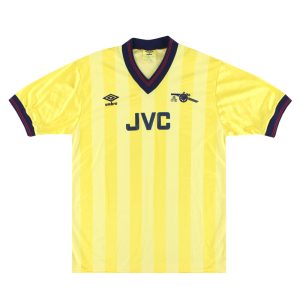 1983-85 Arsenal Umbro Away Shirt M - Arsenal / Excellent / Medium