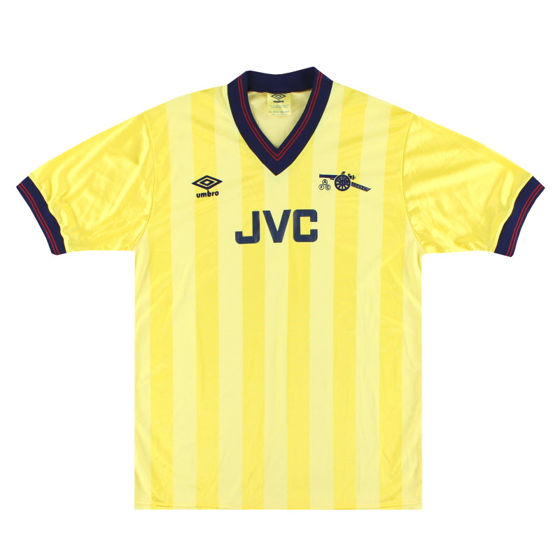 1983-85 Arsenal Umbro Away Shirt M - Arsenal / Excellent / Medium