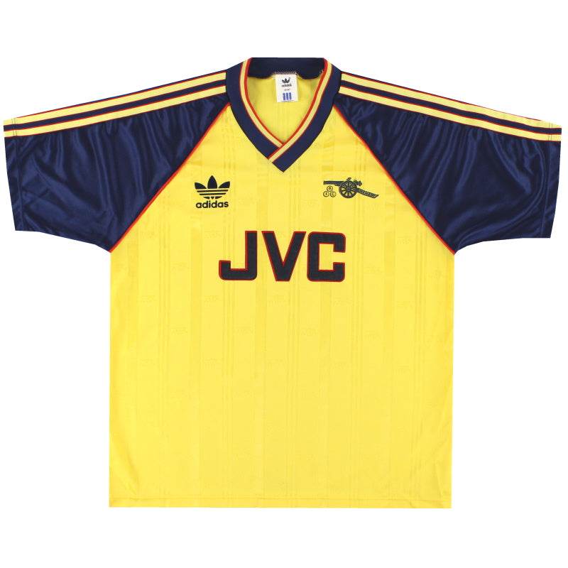 1988-91 Arsenal adidas Away Shirt XS - Arsenal / Excellent / XS