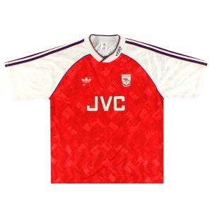 1990-92 Arsenal adidas Home Shirt L/XL - Arsenal / Very good / L/XL