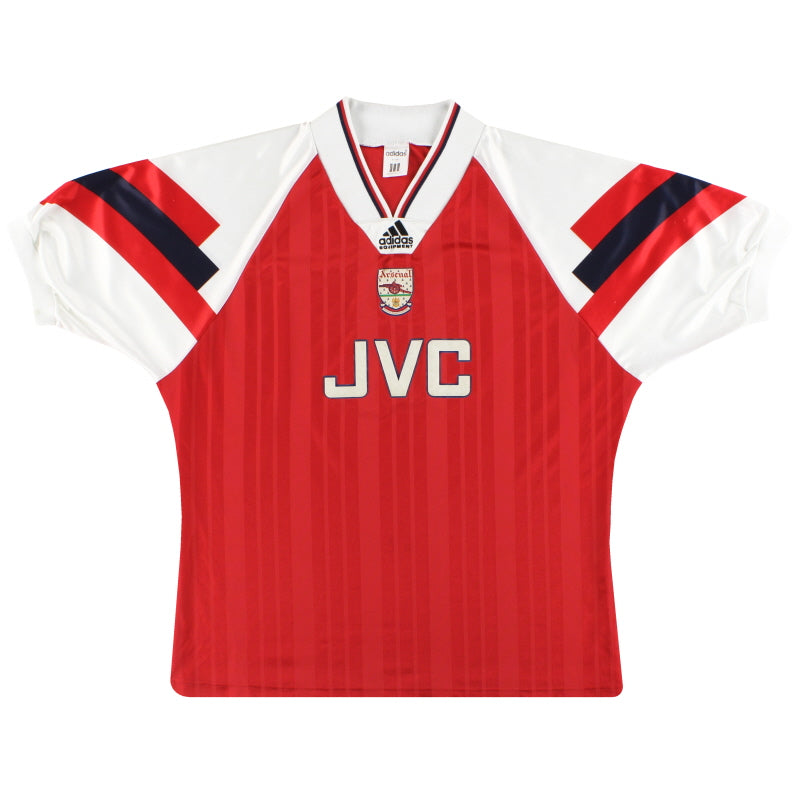 1992-94 Arsenal adidas Home Shirt M/L - Arsenal / Excellent / Medium/Large