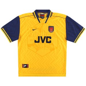1996-97 Arsenal Nike Away Shirt M - Arsenal / Excellent / Medium