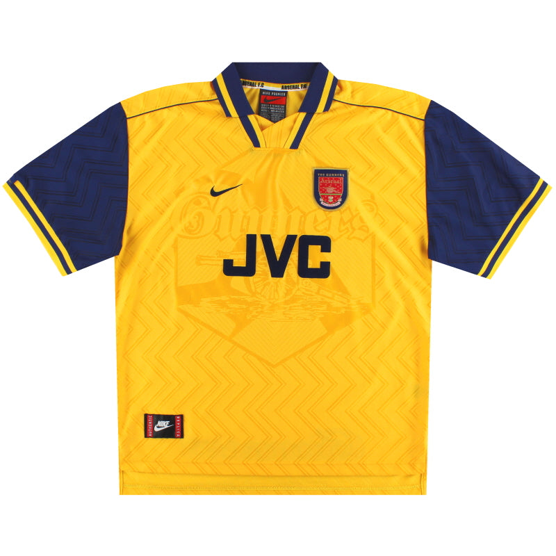 1996-97 Arsenal Nike Away Shirt M - Arsenal / Excellent / Medium