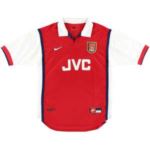 1998-99 Arsenal Nike Home Shirt L - Arsenal / Excellent / Large