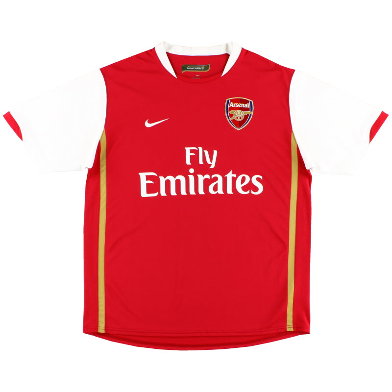 2006-08 Arsenal Nike Home Shirt XXL - Arsenal / Very Good / XXL