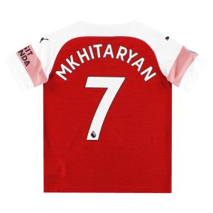 2018-19 Arsenal Puma Home Shirt Mkhitaryan #7 *As New* XL.Boys - Arsenal / As New / Youth