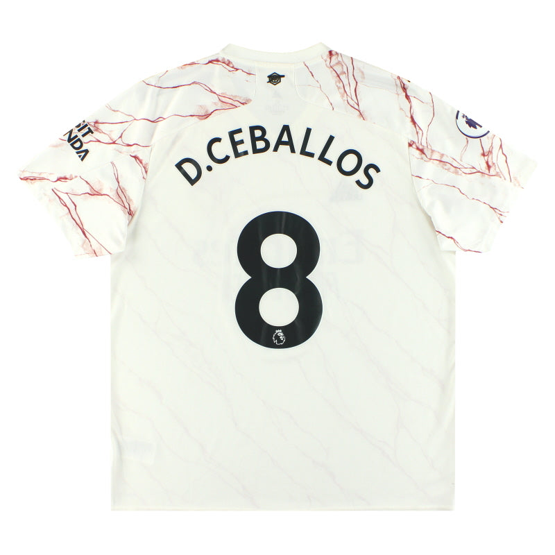 2020-21 Arsenal adidas Away Shirt D. Ceballos #8 XL - Arsenal / Excellent / XL