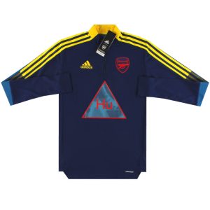 2020-21 Arsenal adidas Human Race 1/4 Zip Training Top *w/tags* XS - Arsenal / w/tags / XS