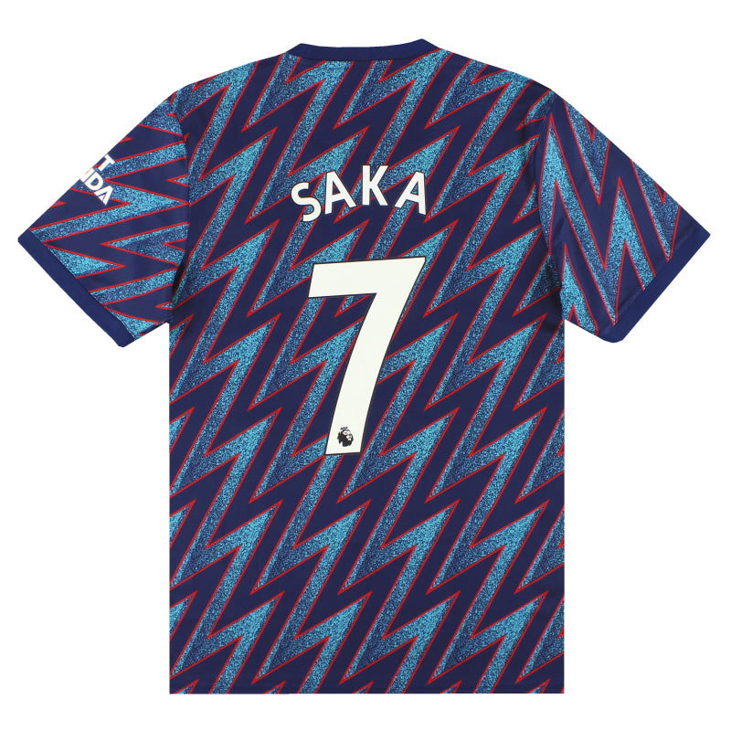 2021-22 Arsenal adidas Third Shirt Saka #7 *w/tags* L - Arsenal / w/tags / Large