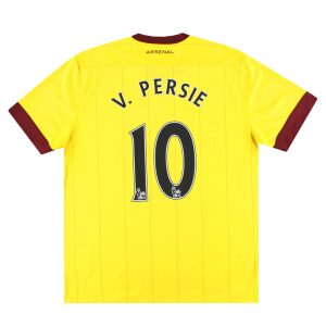 2010-13 Arsenal Nike Away Shirt v.Persie #10 XL - Arsenal / Excellent / XL