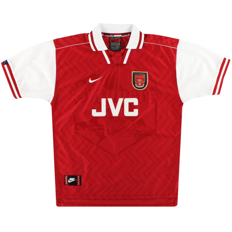 1996-98 Arsenal Nike Home Shirt L - Arsenal / Excellent / Large
