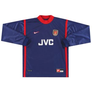 1998-99 Arsenal Nike Goalkeeper Shirt L.Boys - Arsenal / Excellent / Large Boys