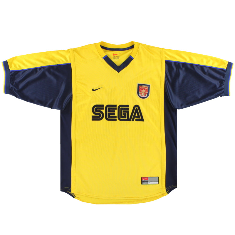 1999-01 Arsenal Nike Away Shirt S - Arsenal / Very good / Small