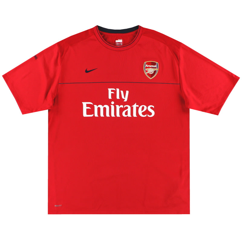 2008-09 Arsenal Nike Training Shirt XXL - Arsenal / Excellent / XXL