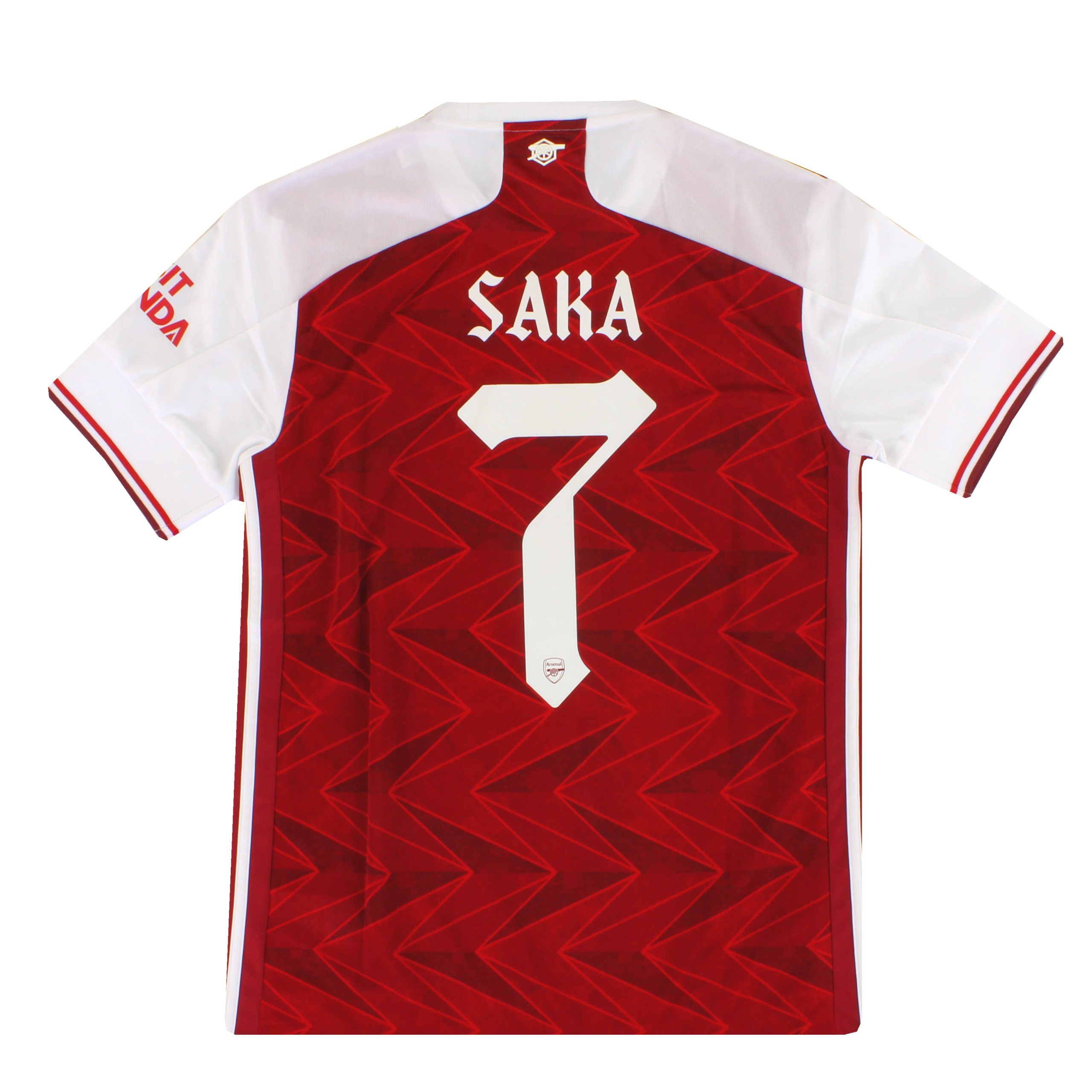 2020-21 Arsenal adidas Home Shirt Saka *w/tags* #7 M - Arsenal / w/tags / Medium