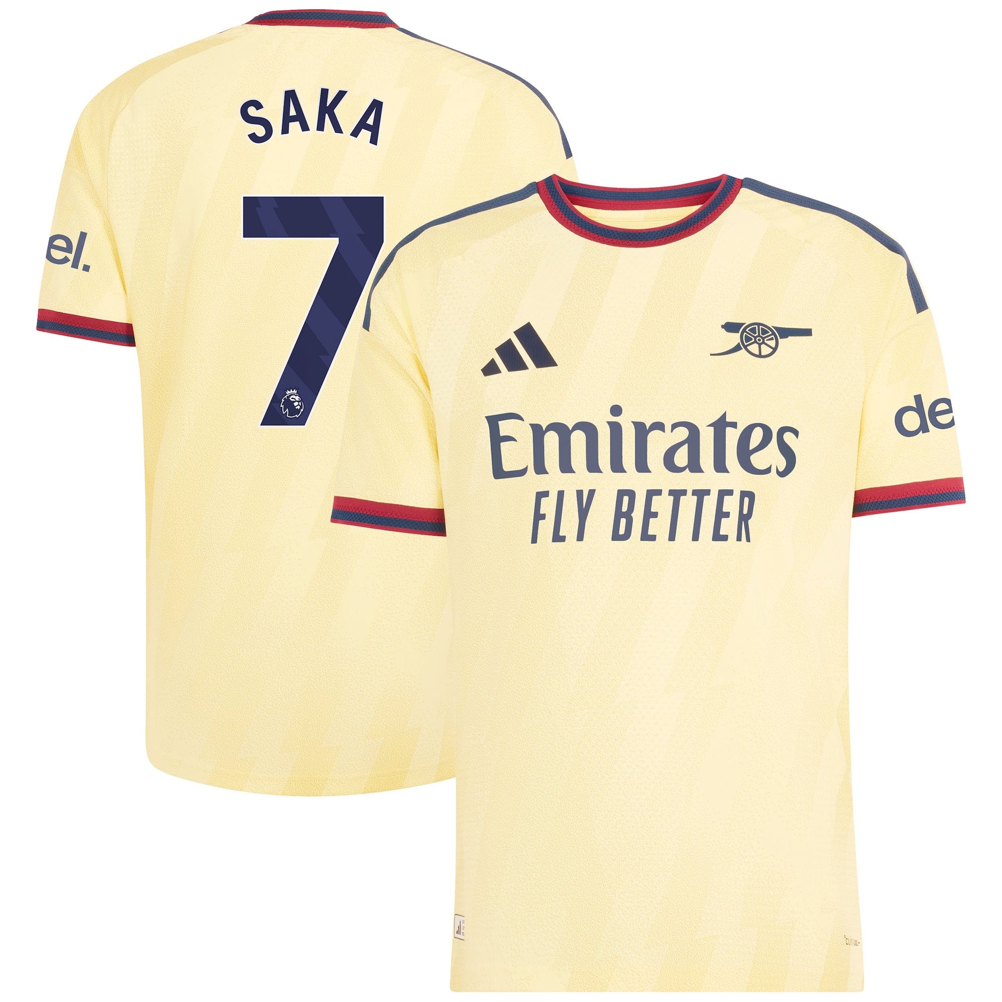 Arsenal adidas Third Authentic Shirt 2026-27 with Saka 7 printing