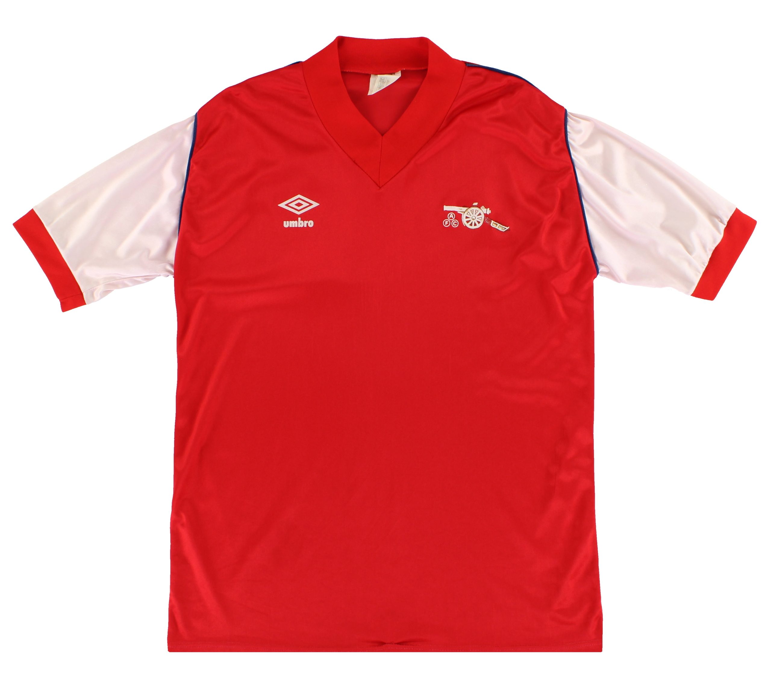 1982-84 Arsenal Umbro Home Shirt L - Arsenal / Very Good / Large