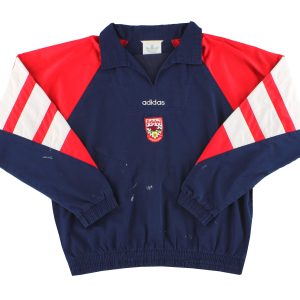 1992-94 Arsenal adidas Drill Top M/L - Arsenal / Good / Medium/Large