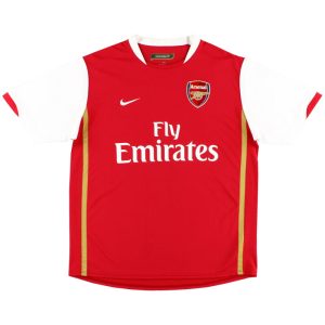 2006-08 Arsenal Nike Home Shirt *Mint* XXL - Arsenal / Mint / XXL