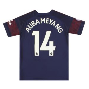 2018-19 Arsenal Puma Away Shirt Aubameyang #14 XXL.B - Arsenal / Excellent / XXL Boys