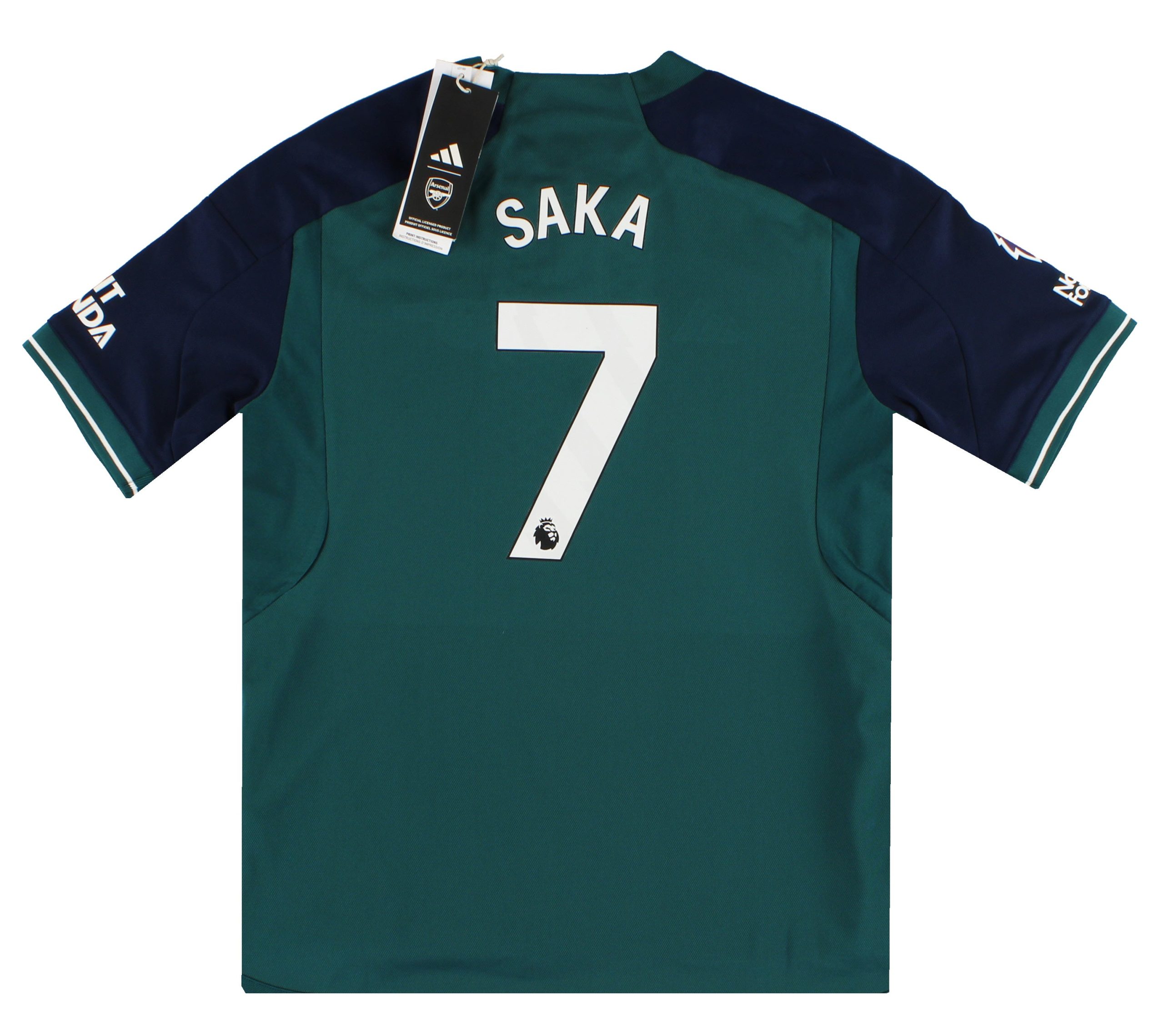 2023-24 Arsenal adidas Third Shirt Saka #7 *w/tags* L.Boys - Arsenal / w/tags / Large Boys