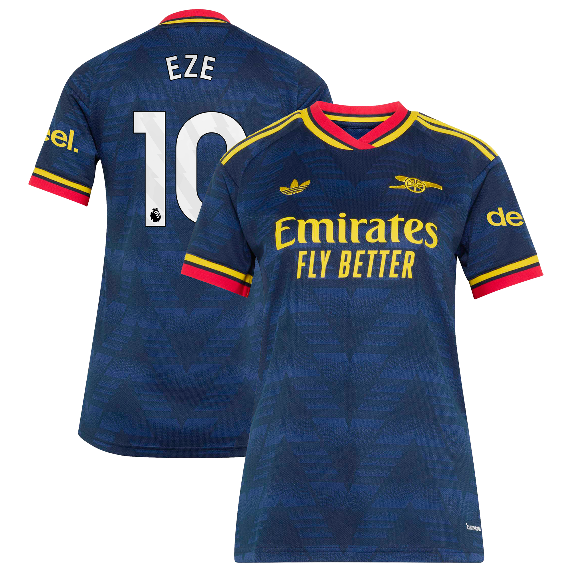 Arsenal adidas Away Shirt 2026-27 - Womens with Eze 10 printing