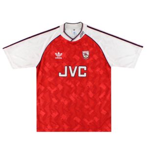 Arsenal adidas Originals 1990-1992 Home Shirt *Mint* L - Arsenal / Mint / Large
