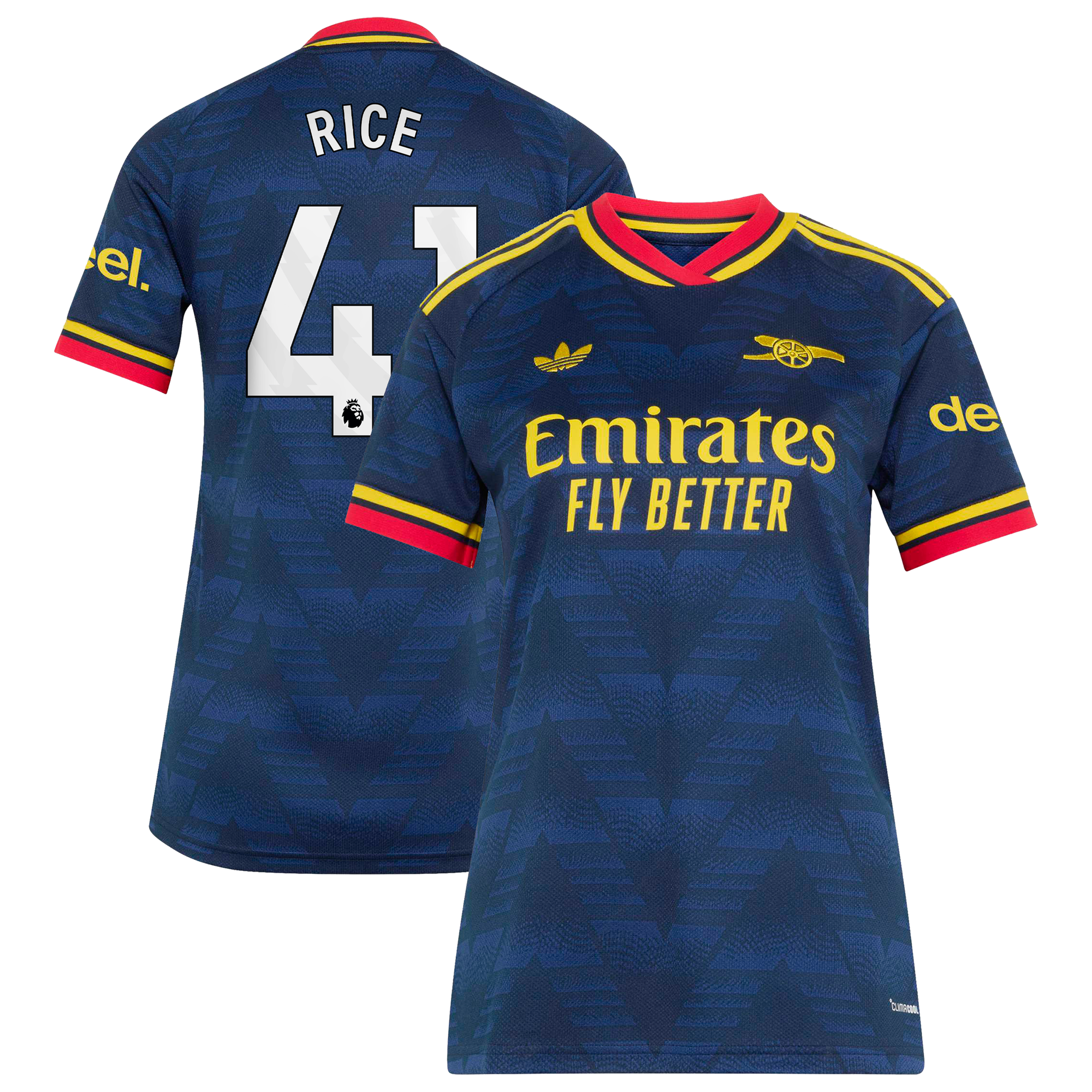 Arsenal adidas Away Shirt 2026-27 - Womens with Rice 41 printing