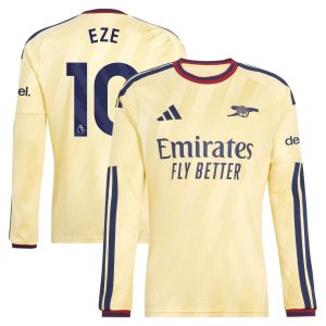 Arsenal adidas Third Shirt 2026-27 - Long Sleeve with Eze 10 printing