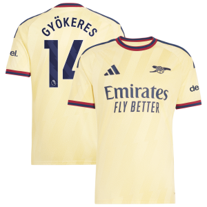 Arsenal adidas Third Shirt 2026-27 with Gyökeres 14 printing